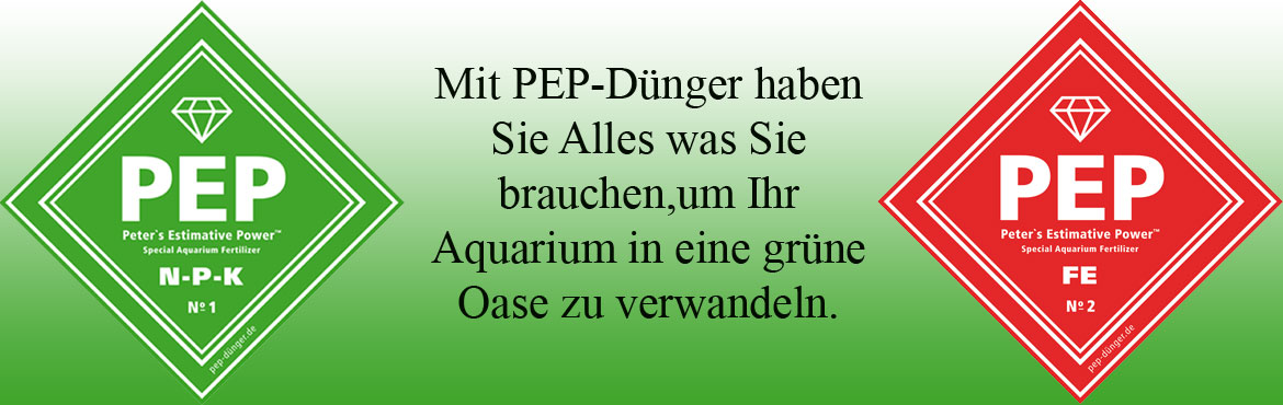 PEP-Dünger für gesunde Aquarienpflanzen